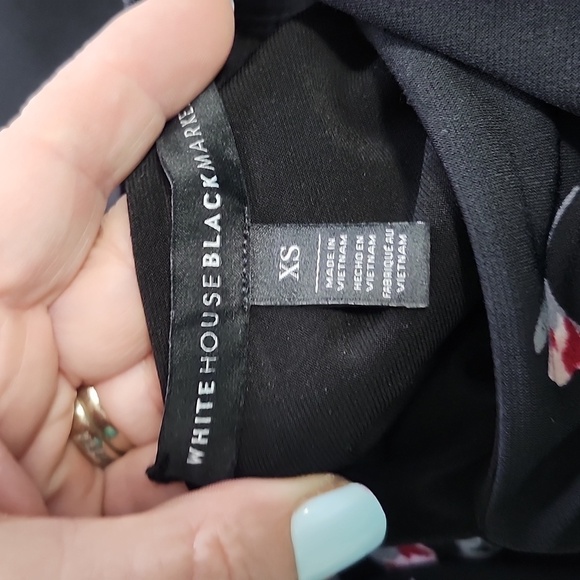 NWOT White House Black Market Sleeveless Floral Dress Size XSMALL - Picture 6 of 11